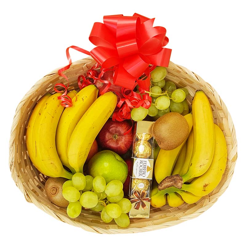 Fruit Basket Hamper 3 Discovery Flowers